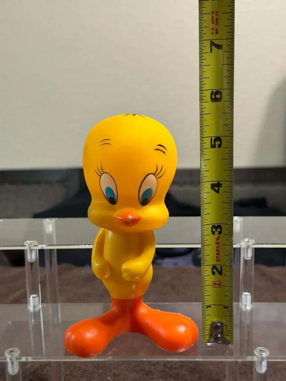 Vintage 1970 Dakin Looney Tunes Tweety Bird Vinyl Figure